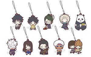 Nitotan JJujutsu Kaisen 0 the Movie Take a Break Rubber Mascot (Set of 10) (Anime Toy)