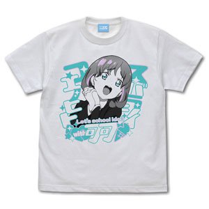 ラブライブ！スーパースター!! 唐可可 エモーショナルTシャツ WHITE M (キャラクターグッズ)