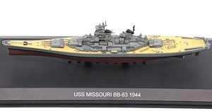 WW.II アメリカ海軍戦艦 USSミズーリ BB-63 1944 (完成品艦船)