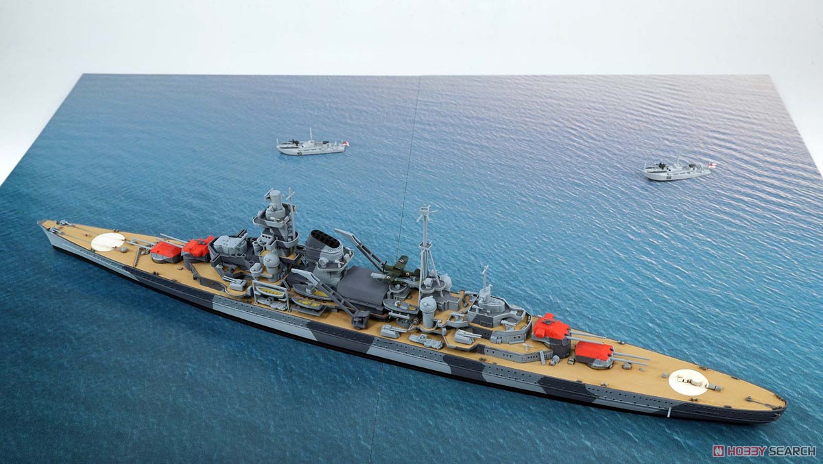 ドーバー海峡の戦い (ドイツ海軍 重巡洋艦 アドミラル・ヒッパー VS イギリス海軍 魚雷艇 ボスパー) (プラモデル) 商品画像2