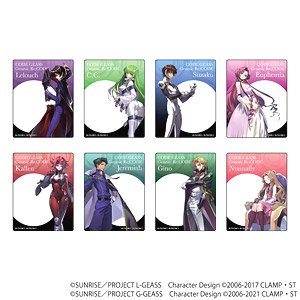Acrylic Card [Code Geass Genesic Re;CODE] 02 (Set of 8) (Anime Toy)