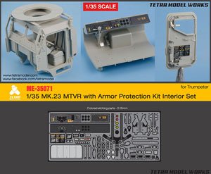 Interior Set for US MK23 MTVR MAS Truck (for Trumpeter) (Plastic model)