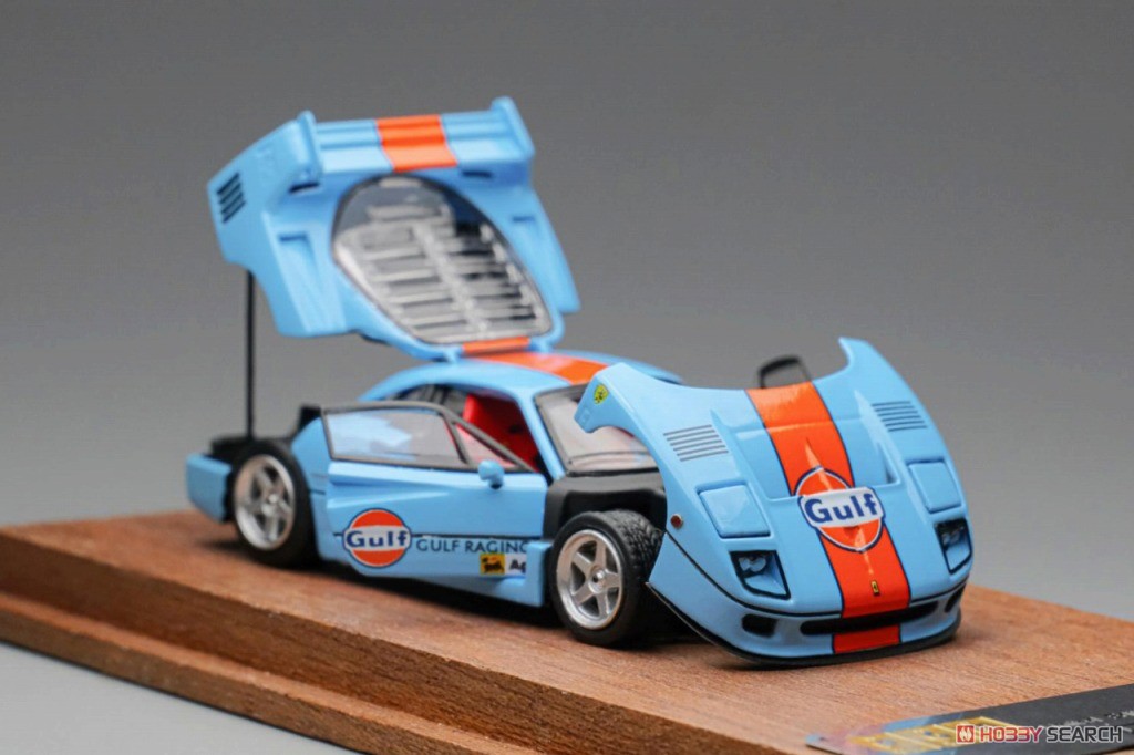 F40 LM Light Blue / Orang (Full Opening and Closing) (Diecast Car) Item picture4