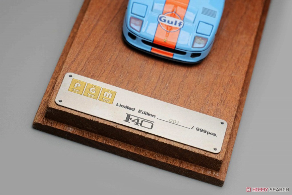 F40 LM Light Blue / Orang (Full Opening and Closing) (Diecast Car) Item picture7