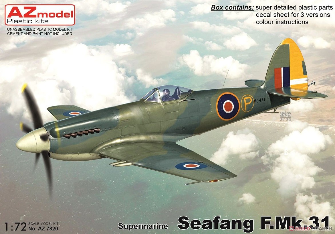 スーパーマリン シーファング F.Mk.31 (プラモデル) パッケージ1