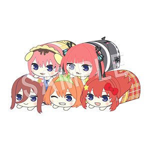 The Quintessential Quintuplets Season 2 x Sanrio Characters Mochikororin Plush Mascot (Set of 5) (Anime Toy)