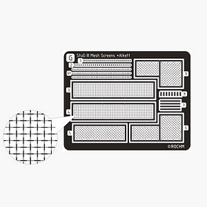 StuG.III Mesh Screens Alkett Prod (Universal) (Plastic model)