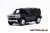 Hummer H2-SUV Metallic Black (ミニカー) 商品画像1