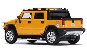 Hummer H2-SUT Metallic Yellow (ミニカー)