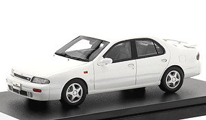 NISSAN BLUEBIRD 2000 SSS-G ATTESA `S1 PACKAGE` (1991) ホワイト (ミニカー)