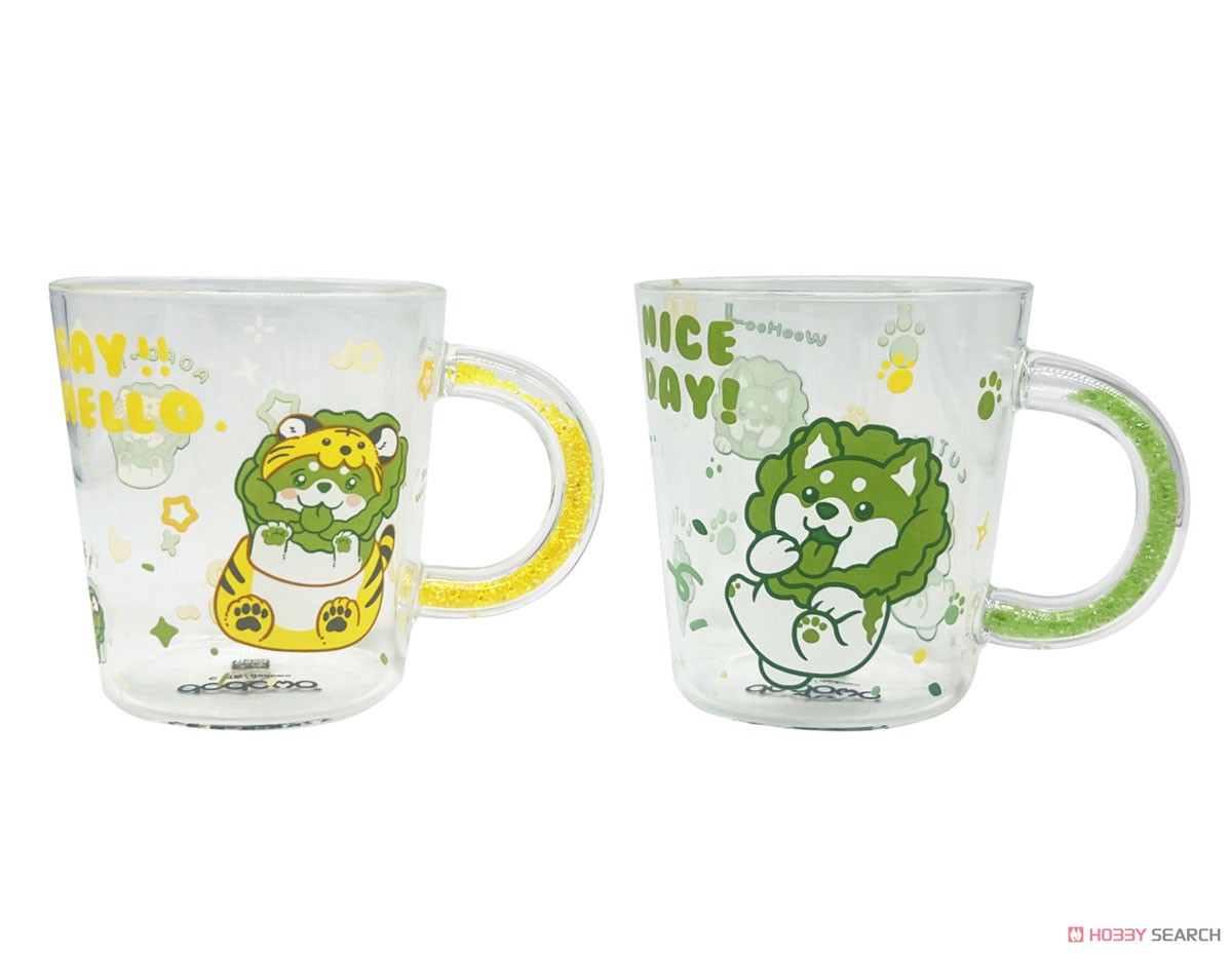 Vegetable Fairy Series Tiger Hakusainu Glass Mug (Anime Toy) Other picture1
