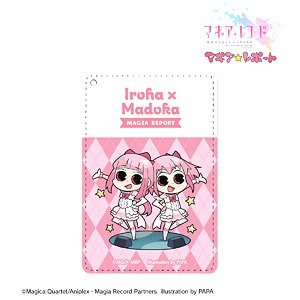 Puella Magi Madoka Magica Side Story: Magia Record Magia Report Iroha-chan Madoka-senpai 1 Pocket Pass Case (Anime Toy)
