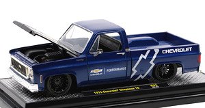 1973 Chevrolet Cheyenne 10 - Dark Blue Metallic (Diecast Car)