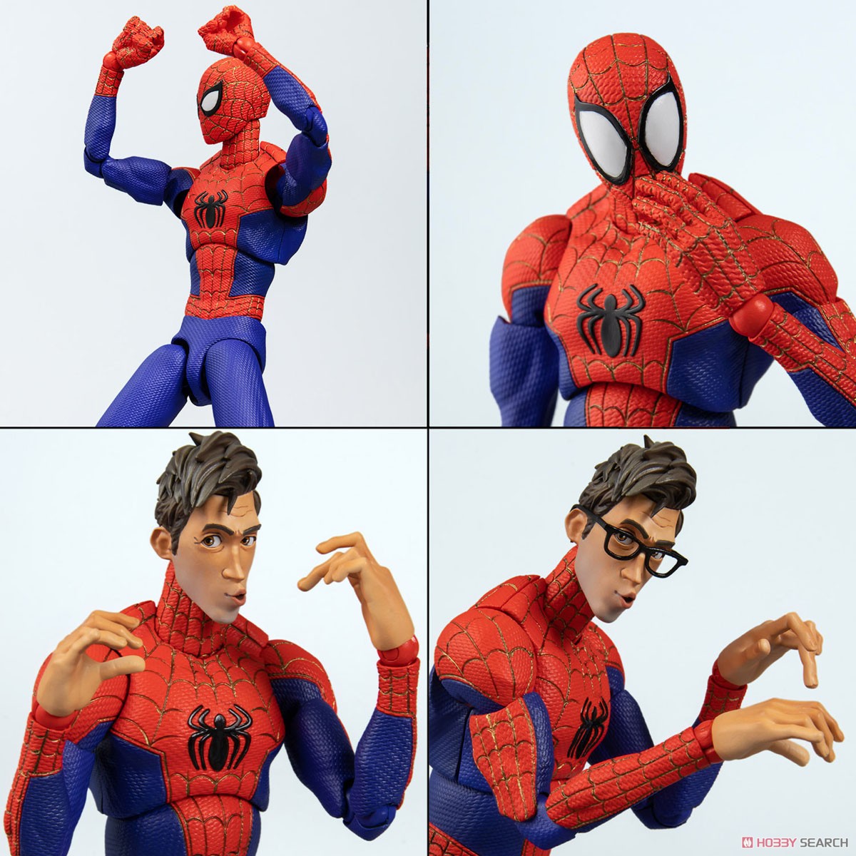 スパイダーマン：スパイダーバース SVアクション ピーター・B・パーカー/スパイダーマン 通常版 (完成品) 商品画像5