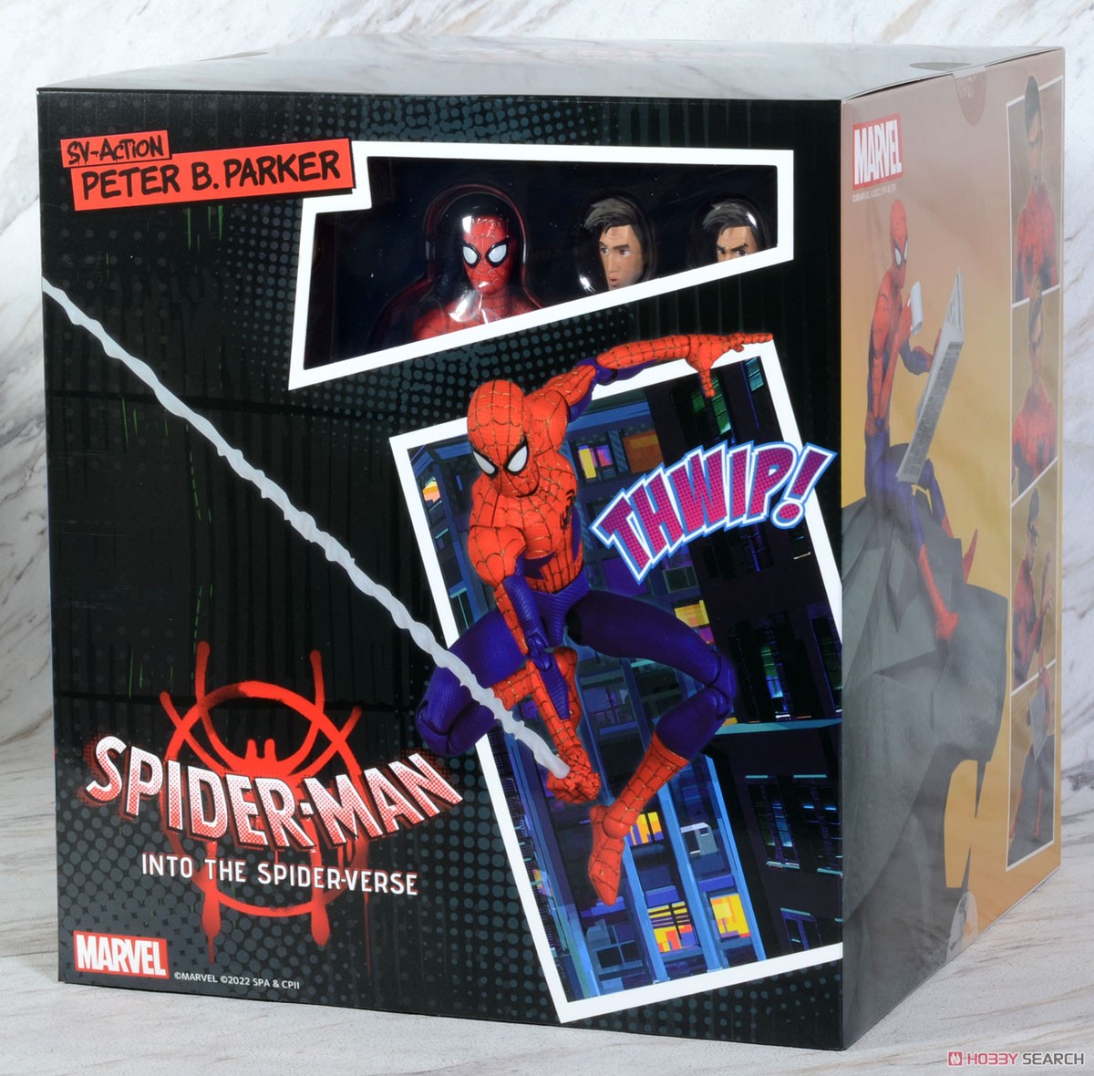 Spider-Man: Into the Spider-Verse SV Action Peter B. Parker / Spider-Man DX Ver. (Completed) Package1