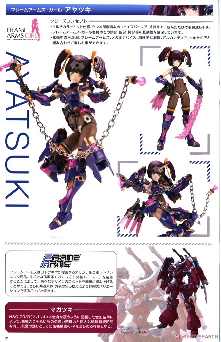 Frame Arms Girl Ayatsuki (Plastic model) About item1