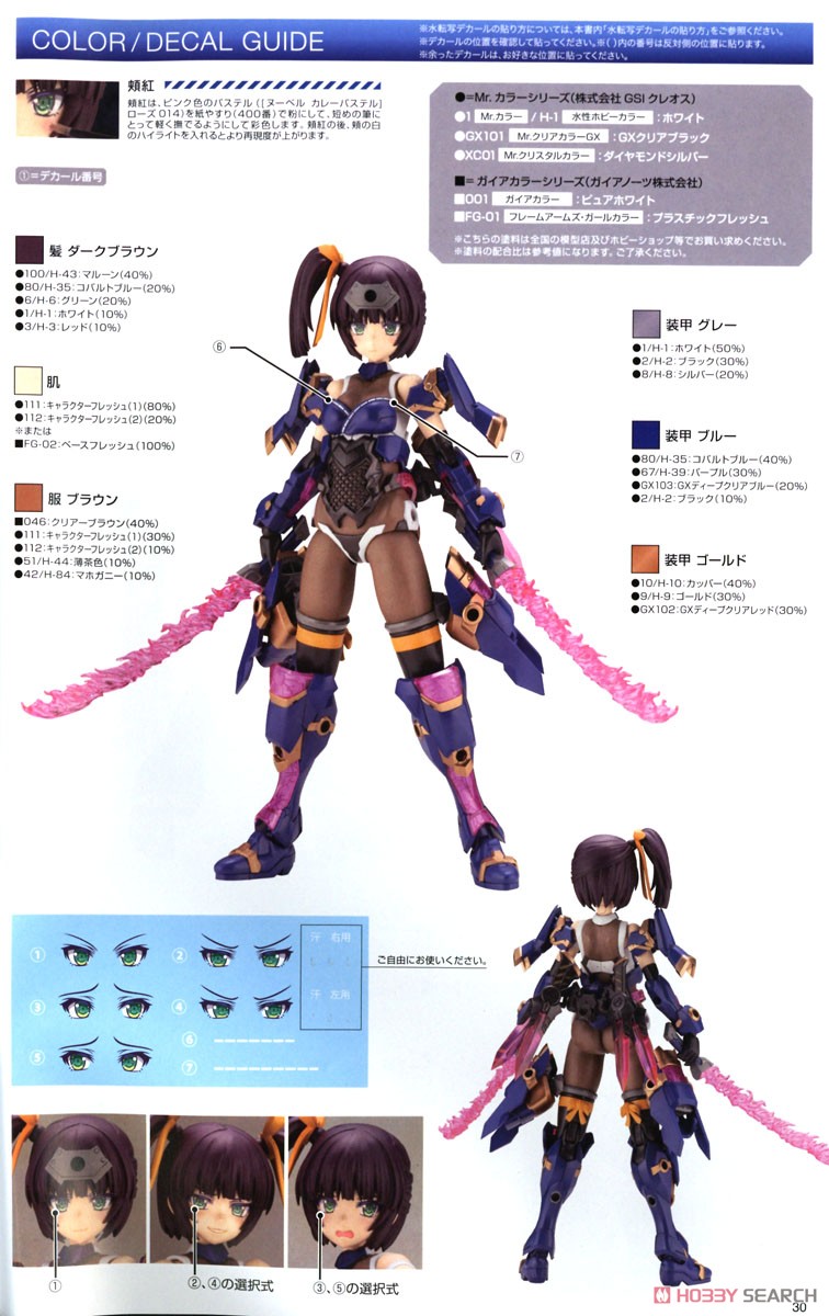 Frame Arms Girl Ayatsuki (Plastic model) Color1