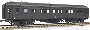 16番(HO) 鉄道省 ナハフ14100 (戦後仕様) ペーパーキット (組み立てキット) (鉄道模型)