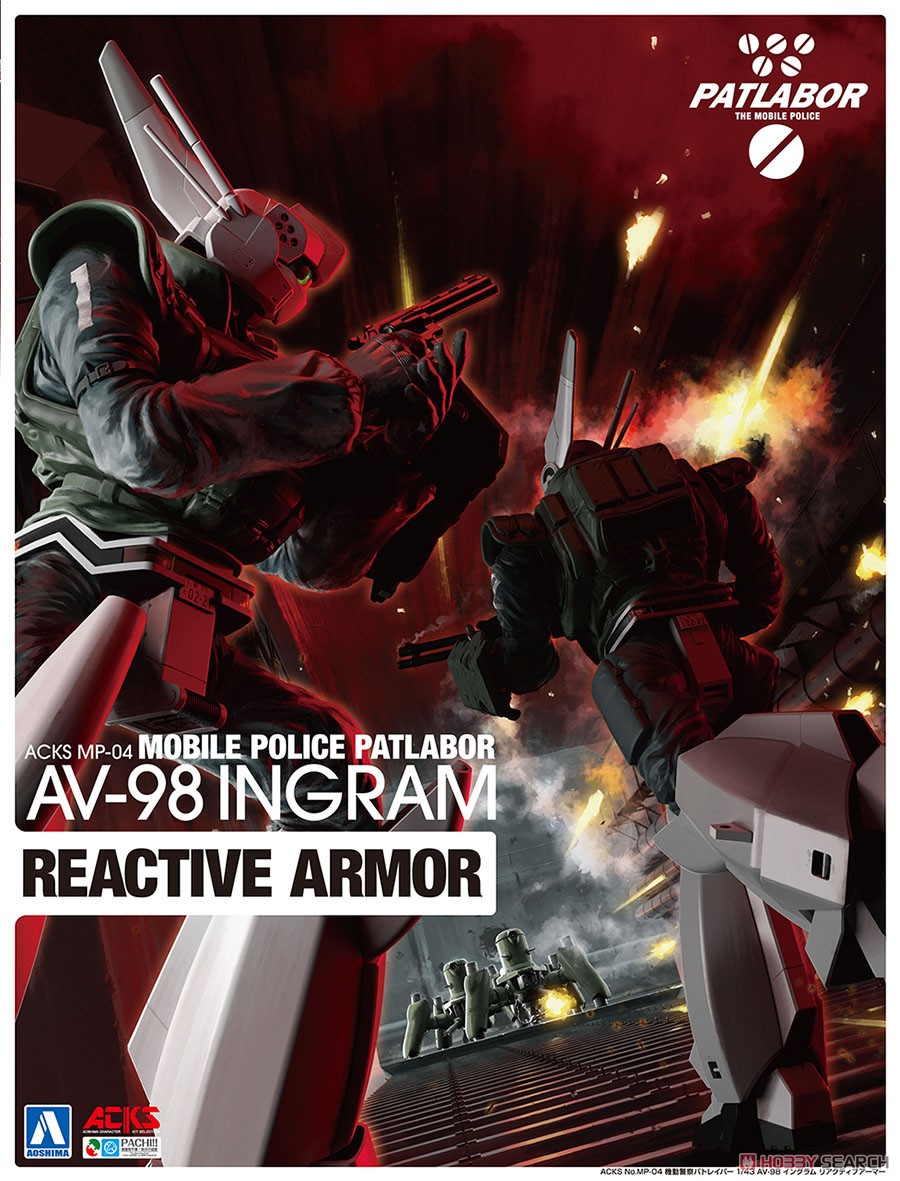Mobile Police Patlabor AV-98 Ingram Reactive Armor (Plastic model) Package1
