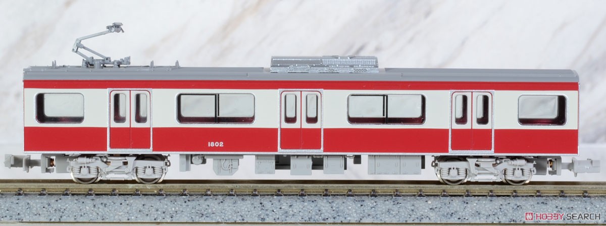 Keikyu New Type 1000-1800 (1801 Formation) Standard Four Car Formation Set (w/Motor) (Basic 4-Car Set) (Pre-colored Completed) (Model Train) Item picture5