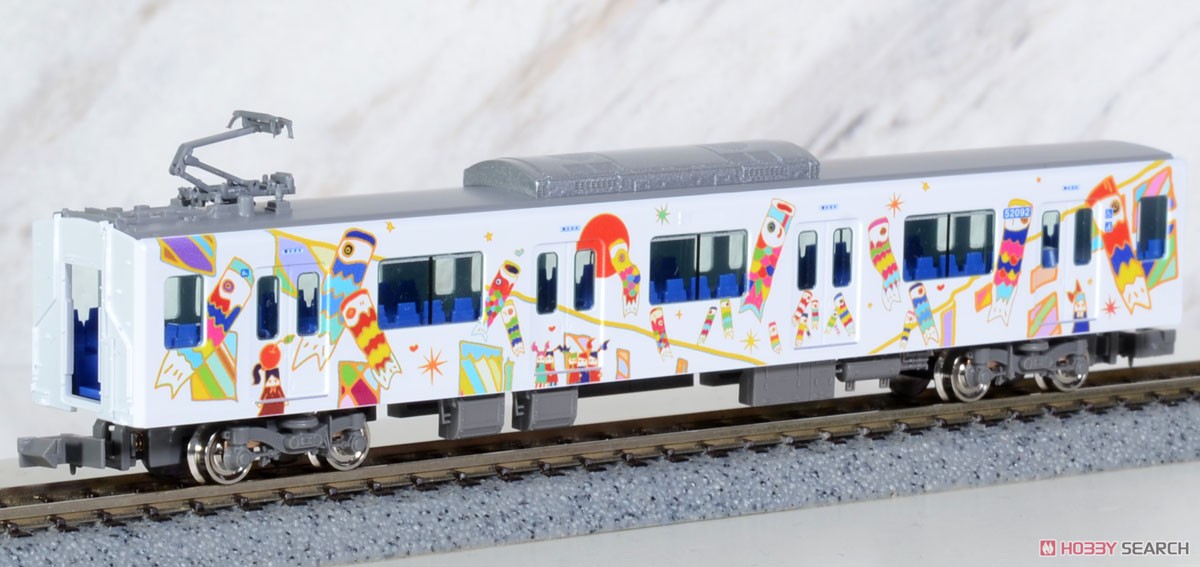 Tobu Type 50090 `Ikebukuro Kawagoe Art Train (Long Seat Mode)` Additional Six Middle Car Set (without Motor) (Add-on 6-Car Set) (Pre-colored Completed) (Model Train) Item picture4