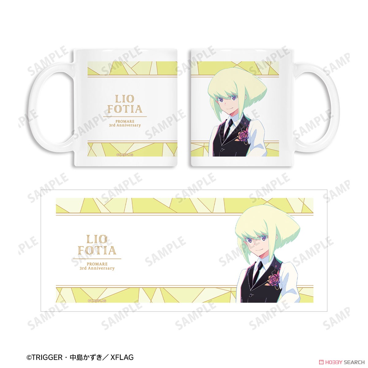 Promare [Especially Illustrated] Lio Fotia 3rd Anniversary Mug Cup (Anime Toy) Item picture3