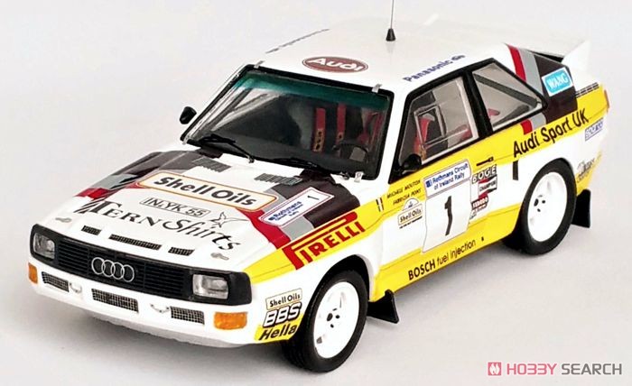 アウディ スポーツ クアトロ 1985年アイルランドサーキット #1 Michele Mouton / Fabrizia Pons (ミニカー) 商品画像1