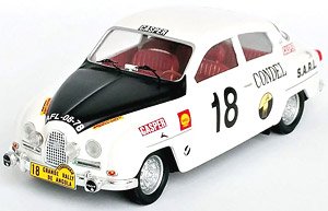 Saab 96 1967 Angola Grand Rally #18 Maria de Lurdes / Marinho de Sousa (Diecast Car)