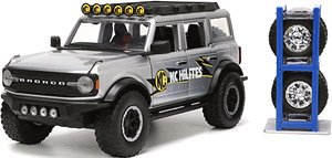 2021 フォード ブロンコ キャンディシルバー (ミニカー)