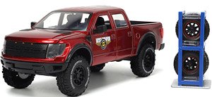 2011 フォード F-150 SVT ラプター キャンディレッド (ミニカー)