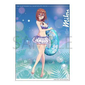 五等分の花嫁 クリアポスター 中野三玖 (キャラクターグッズ)