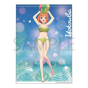 The Quintessential Quintuplets Clear Poster Yotsuba Nakano (Anime Toy)