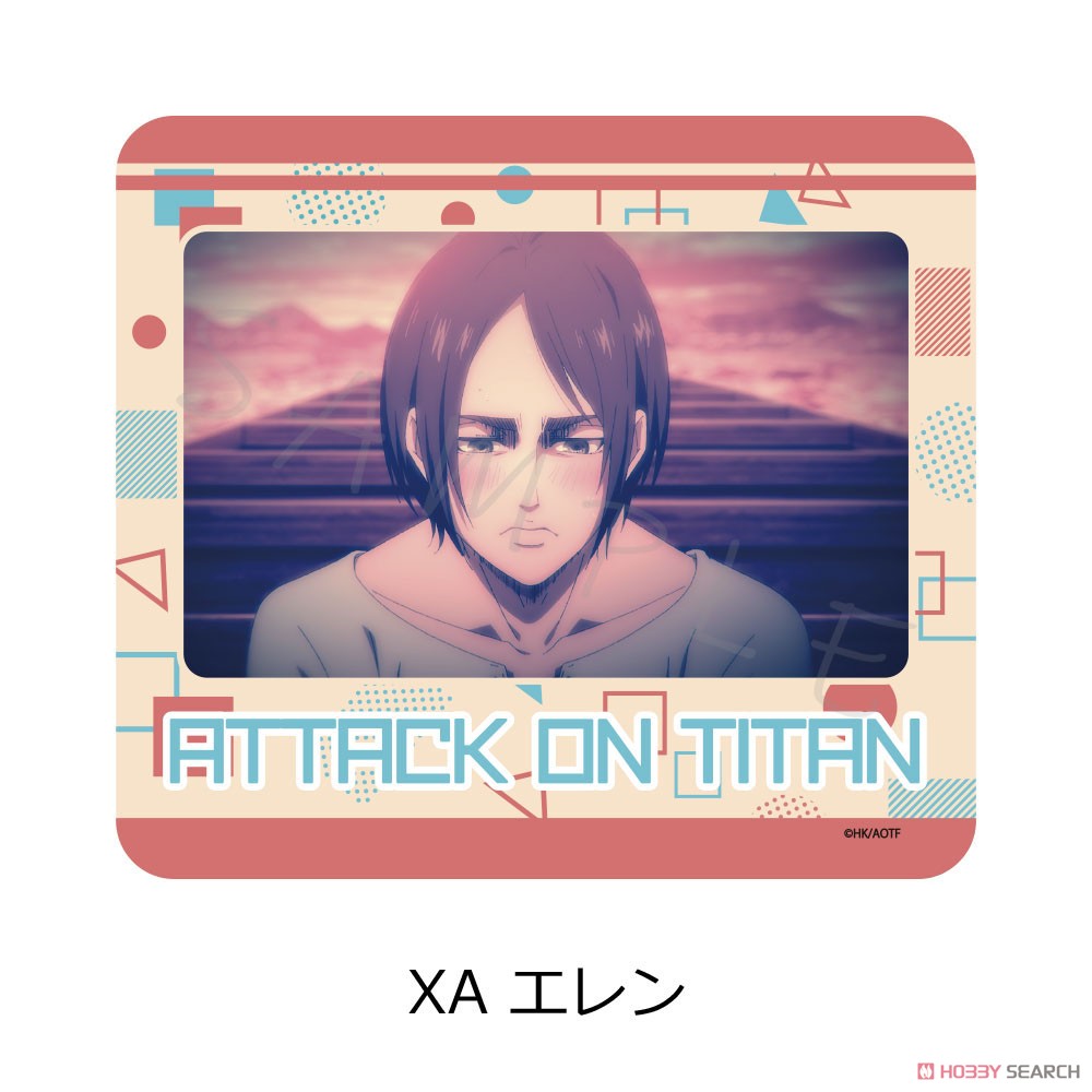 Attack on Titan The Final Season Vol.6 Mouse Pad XA Eren (Anime Toy) Item picture1