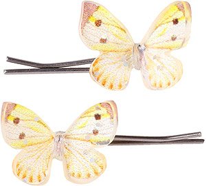 Doll Hairpin - Butterfly - Winter (Snow Ivory) (Fashion Doll)