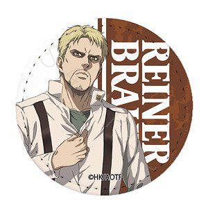 Attack on Titan The Final Season Vol.6 Leather Badge XE Reiner (Anime Toy)