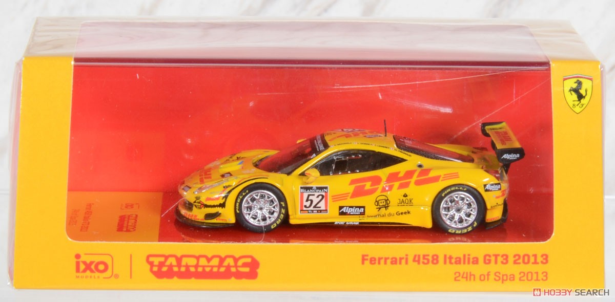 Ferrari 458 Italia GT3 (2013) 24 Hours of Spa 2013 (Diecast Car) Package1