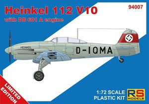 ハインケル 112V10 ドイツ練習機 (プラモデル)