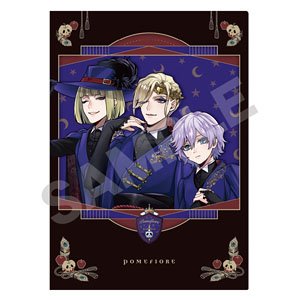 Disney: Twisted-Wonderland Single Clear File Pomefiore Frame (Anime Toy)