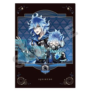 Disney: Twisted-Wonderland Single Clear File Ignihyde Frame (Anime Toy)