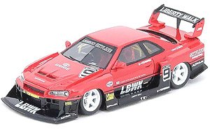 Nissan Skyline `LBWK` ER34 Super Silhouette Fenderist Japan 2020 (Diecast Car)