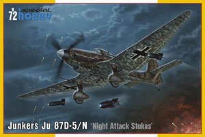 Junkers Ju87D-5/N/D-8 `Night Attack Stukas` (Plastic model)