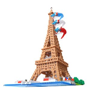 nanoblock Banks of the Seine in Paris DX (Block Toy)