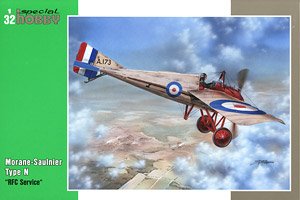 Morane-Saulnier Type N `RFC Service` (Plastic model)