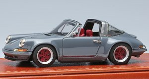 Singer 911 (964) Targa Slate Gray (Diecast Car)