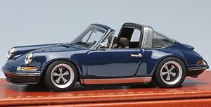 Singer 911 (964) Targa Dark Blue (Diecast Car)