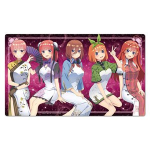 五等分の花嫁 キャラクターラバーマットA 一花&二乃&三玖&四葉&五月 チャイナ服 (キャラクターグッズ)