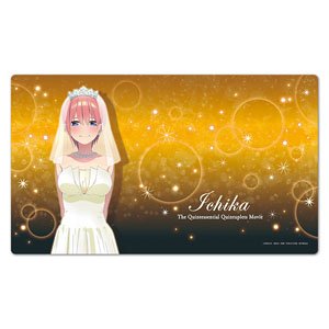 The Quintessential Quintuplets Character Rubber Mat B [Ichika Nakano Wedding Dress Ver.] (Anime Toy)