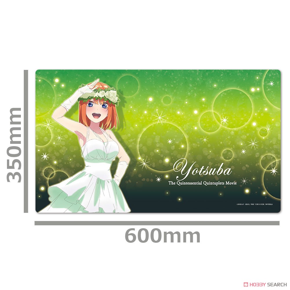 五等分の花嫁 キャラクターラバーマットE [中野四葉 ウェディングドレスver.] (キャラクターグッズ) 商品画像3