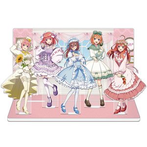The Quintessential Quintuplets Acrylic Diorama C [Lolita Fashion Ver.] (Anime Toy)