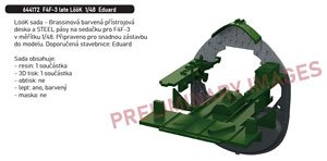 F4F-3 Look (for Eduard) (Plastic model)